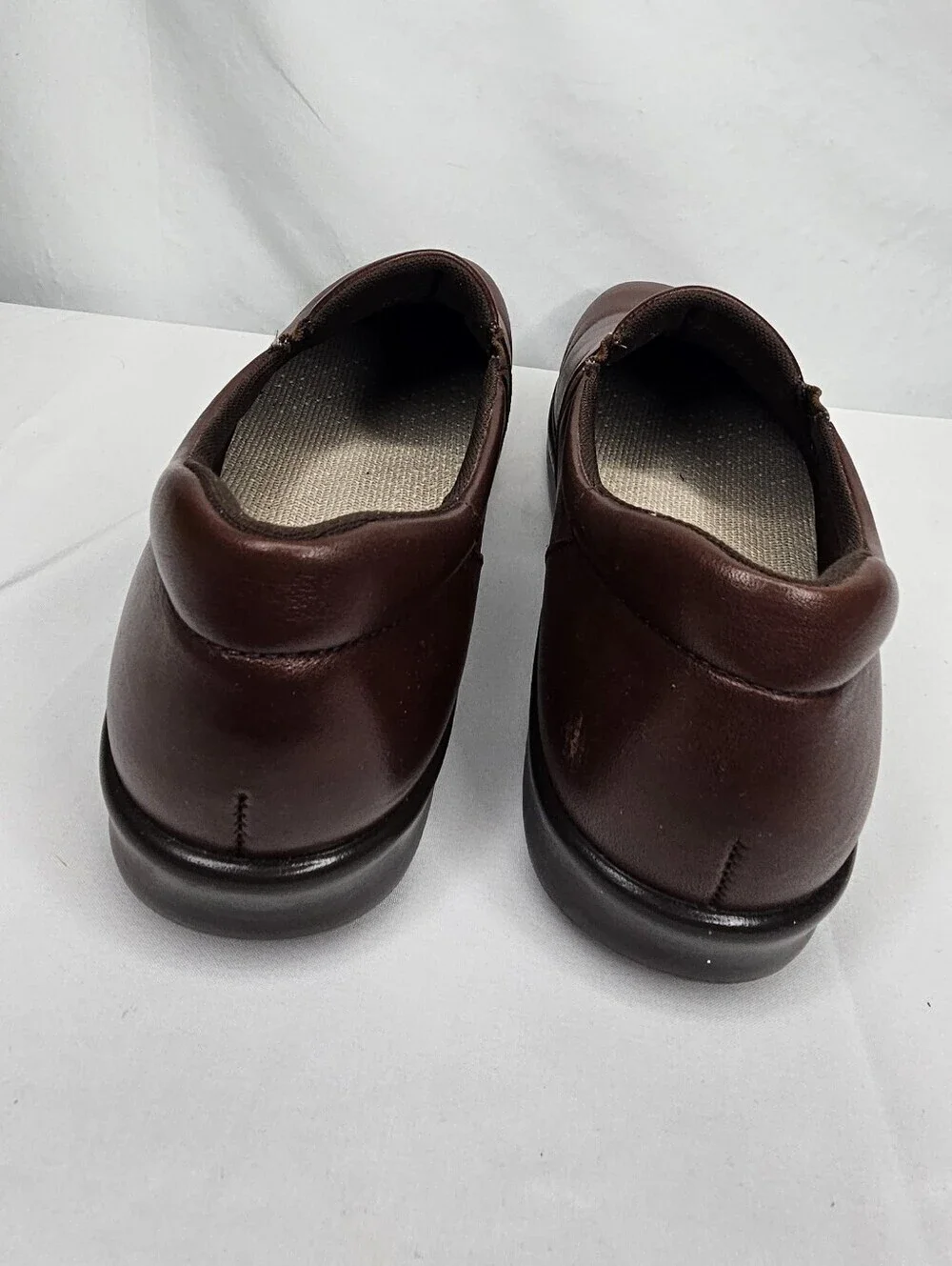SAS Tripad Comfort Viva Brown Leather Slip-On Loafer Shoes Women's 9S